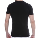 Emporio Armani Megalogo Cotton T-Shirt - Black