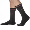 Tommy Hilfiger 2-Pack Iconic Sporty Socks - Black