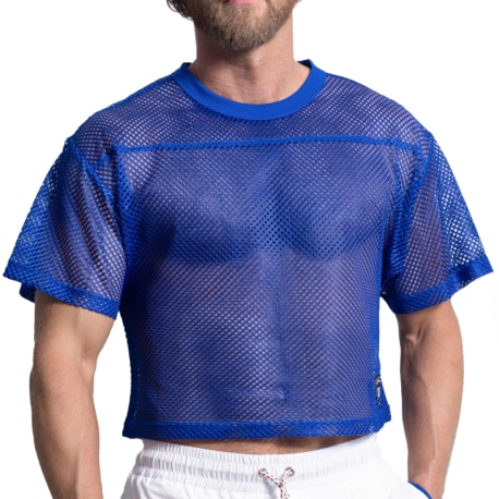 Bike Practice Crop Top - Royal