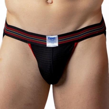 Bike Mesh Jockstrap - Black