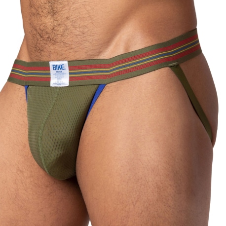 Bike Mesh Jockstrap - Khaki