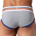 Bike 2-Pack Briefs - White - Grey