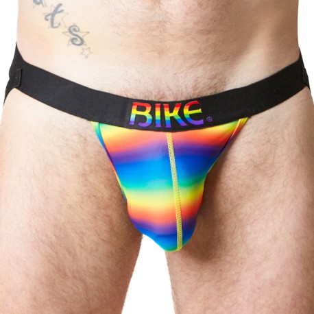 Bike Jock Strap Pride Arc-en-Ciel