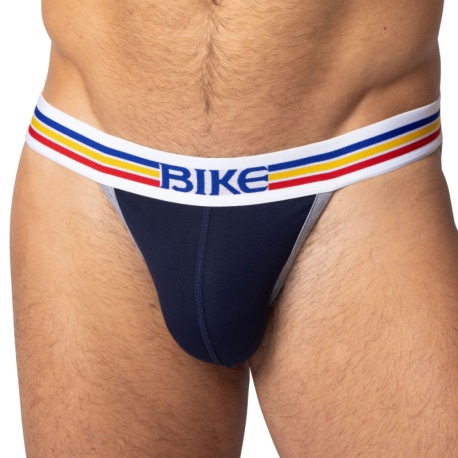 Bike Cotton Tanga Briefs - Navy