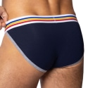 Bike Slip Tanga Coton Bleu Marine