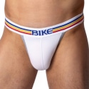 Bike Cotton Tanga Briefs - White