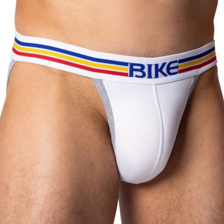 Bike Slip Tanga Coton Blanc