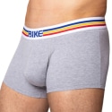 Bike Boxer Court Coton Gris Chiné