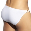 ES Collection Slip de Bain Bikini Persan Blanc