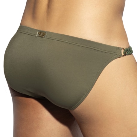 ES Collection Persian Bikini Swim Briefs - Khaki