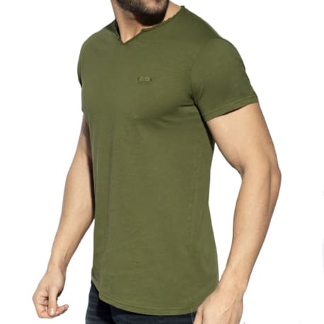 ES Collection Luxury Flame T-Shirt - Khaki