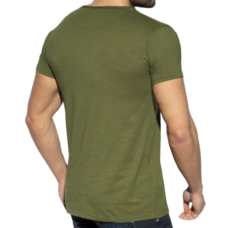 ES Collection Luxury Flame T-Shirt - Khaki