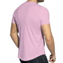 ES Collection Deep V-Neck T-Shirt - Pink