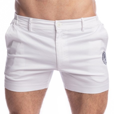 L'Homme invisible Tennis Shorts - White