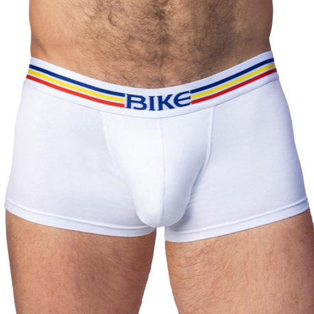 Bike Cotton Trunks - White