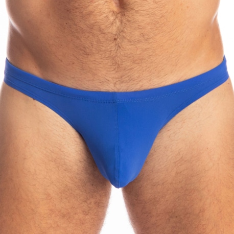 L'Homme invisible Menorca Bikini Swim Thong - Royal