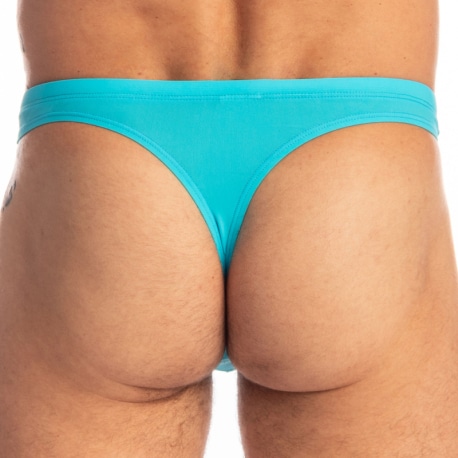 L'Homme invisible Tulum Bikini Swim Thong - Turquoise