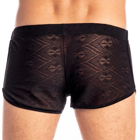 L'Homme invisible Désir Nocturne Freedom Shorts - Black