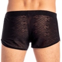 L'Homme invisible Désir Nocturne Freedom Shorts - Black