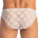 L'Homme invisible Slip Mini White Lotus Blanc