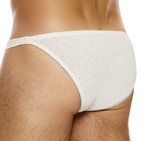 Modus Vivendi Plaint Knit Low Cut Briefs - Beige