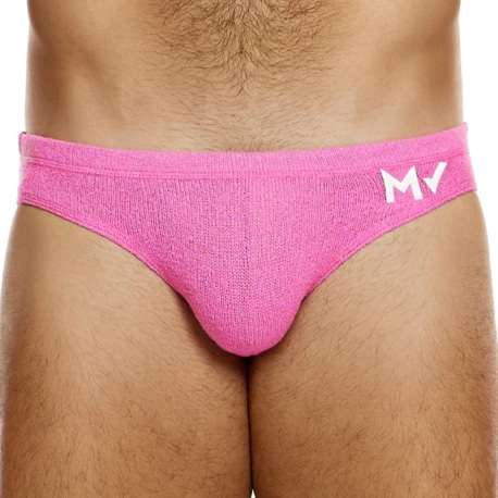 Modus Vivendi Plain Knit Briefs - Pink