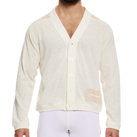 Modus Vivendi Cardigan Plain Knit Beige