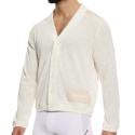 Modus Vivendi Plain Knit Cardigan - Beige