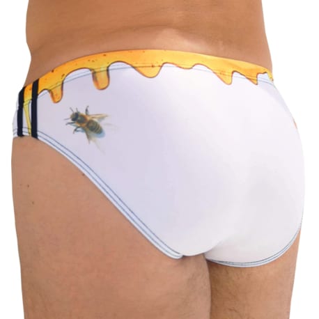 Breedwell Honeypot Swim Briefs - White