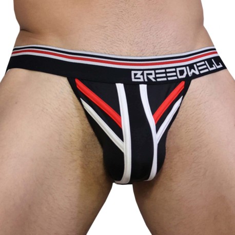 Breedwell Jock Strap Locker Room Noir