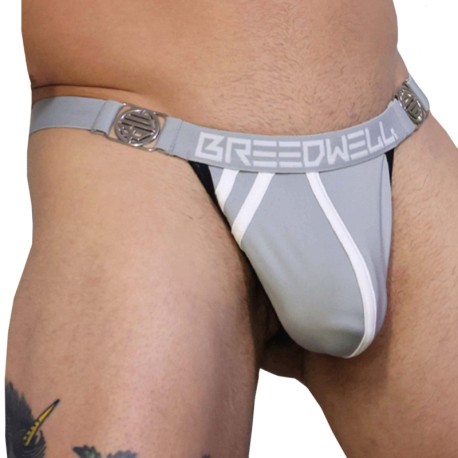 Breedwell Locker Room Thong - Grey