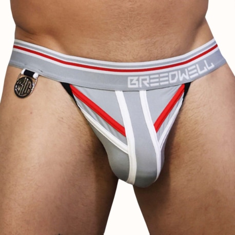 Breedwell Locker Room Tanga Briefs - Grey