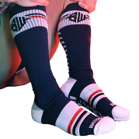 Breedwell Chaussettes Hautes Locker Room Bleu Marine