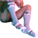 Breedwell Chaussettes Hautes Locker Room Grises