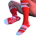 Breedwell Chaussettes Hautes Locker Room Rouges