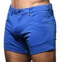 Andrew Christian Short Jeans Stretch Skinny Bleu Cobalt