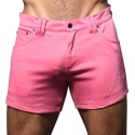 Andrew Christian Short Jeans Stretch Skinny Rose