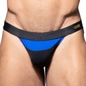 Andrew Christian Slip de Bain Bikini Horizon Noir - Bleu