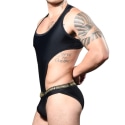 Andrew Christian Bond Swim Bodysuit - Black