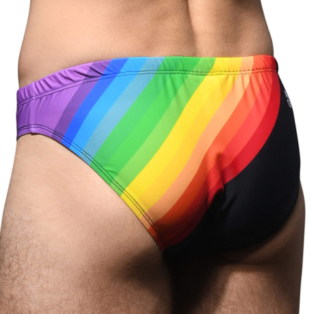 Andrew Christian Pride Vision Bikini Swim Briefs - Rainbow