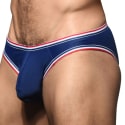 Andrew Christian Slip de Bain Bikini Racer Bleu Marine