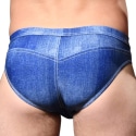 Andrew Christian Denim Bikini Swim Briefs - Indigo