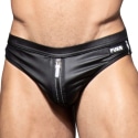 Andrew Christian FUKR Zip Briefs - Black