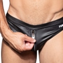 Andrew Christian FUKR Zip Briefs - Black