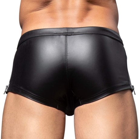 Andrew Christian Boxer Zip FUKR Noir