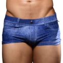 Andrew Christian Denim Swim Trunks - Indigo