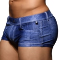 Andrew Christian Denim Swim Trunks - Indigo