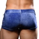 Andrew Christian Denim Swim Trunks - Indigo