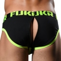 Andrew Christian Slip Zipper Back FUKR Noir