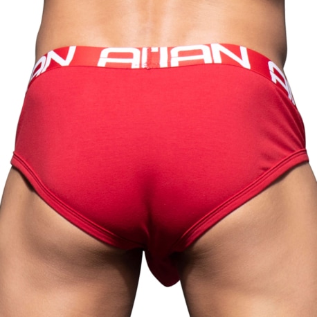 Andrew Christian Slip Coton Show-It Rouge